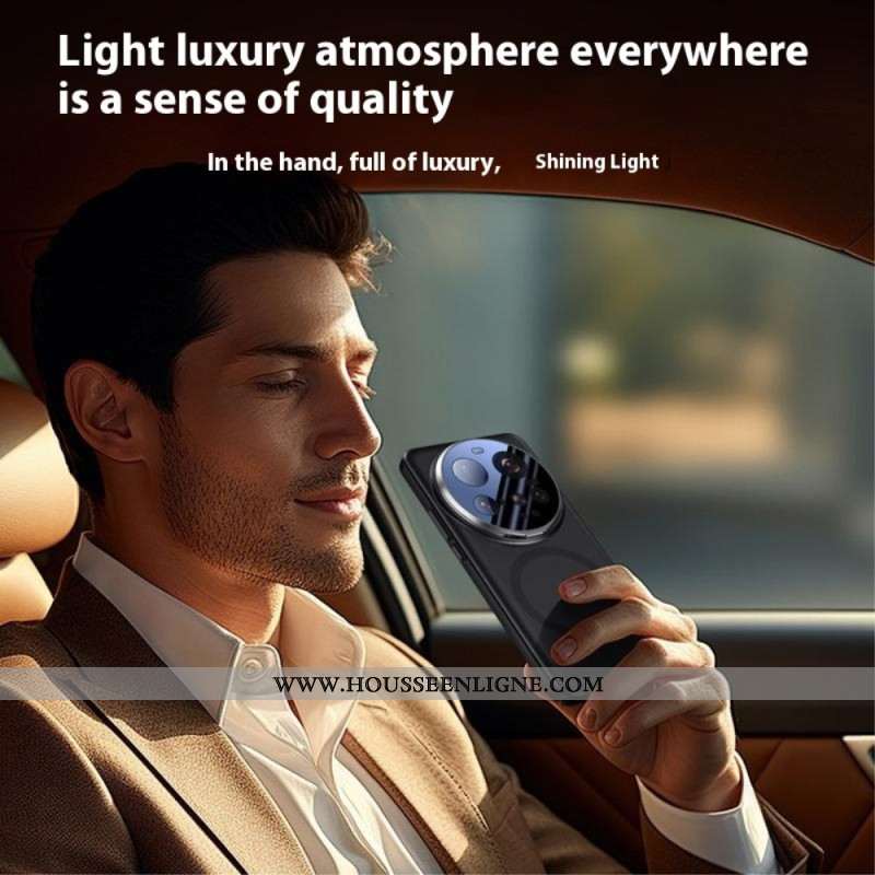 Coque Xiaomi 15 Ultra Compatible MagSafe Alliage avec Support