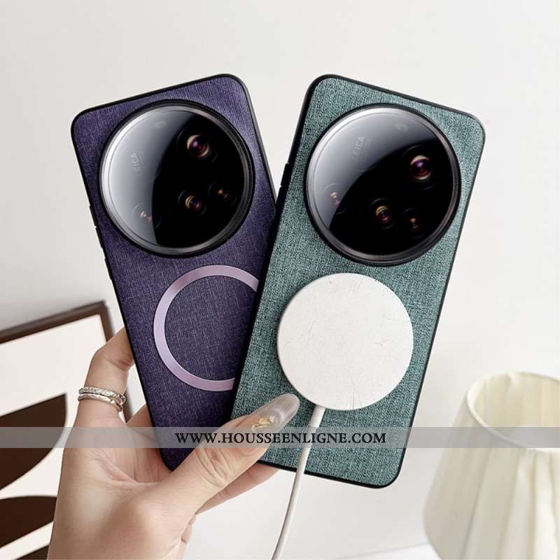 Coque Xiaomi 15 Ultra Compatible MagSafe Tissu