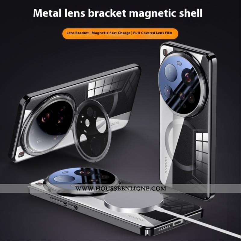 Coque Xiaomi 15 Ultra Compatible MagSafe avec Support