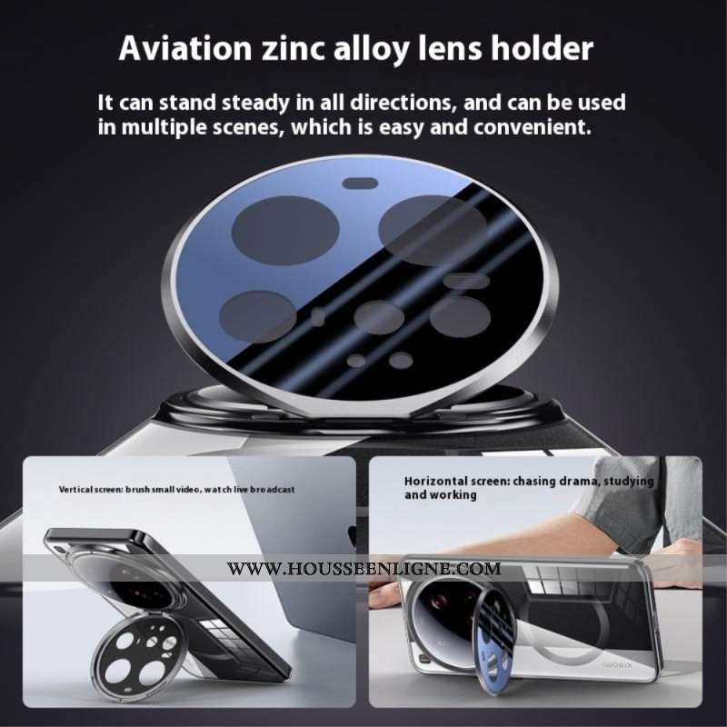 Coque Xiaomi 15 Ultra Compatible MagSafe avec Support