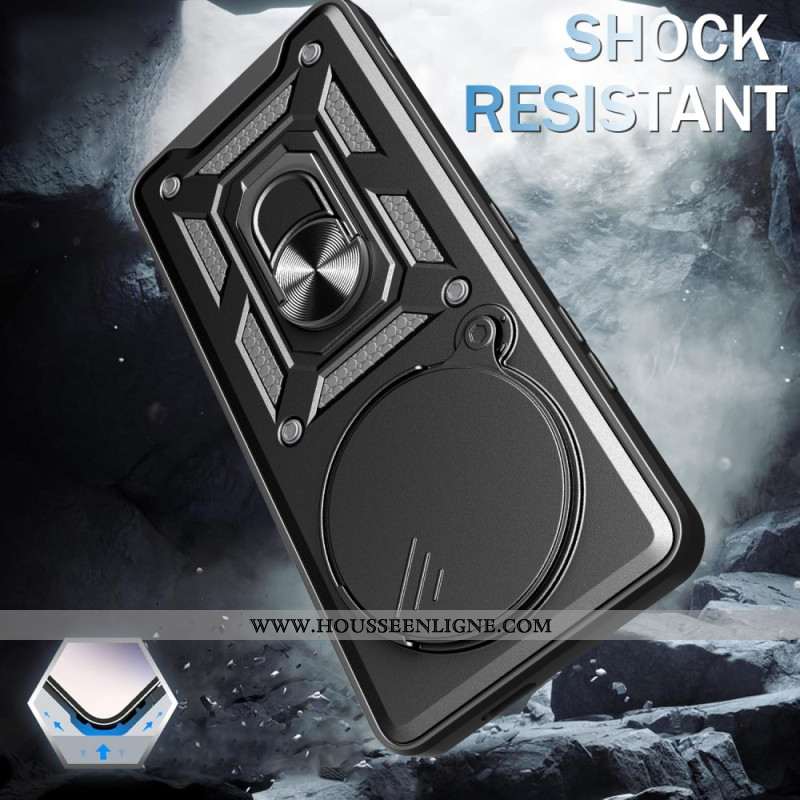 Coque Xiaomi 15 Ultra Couvercle Coulissant pour Caméra et Support