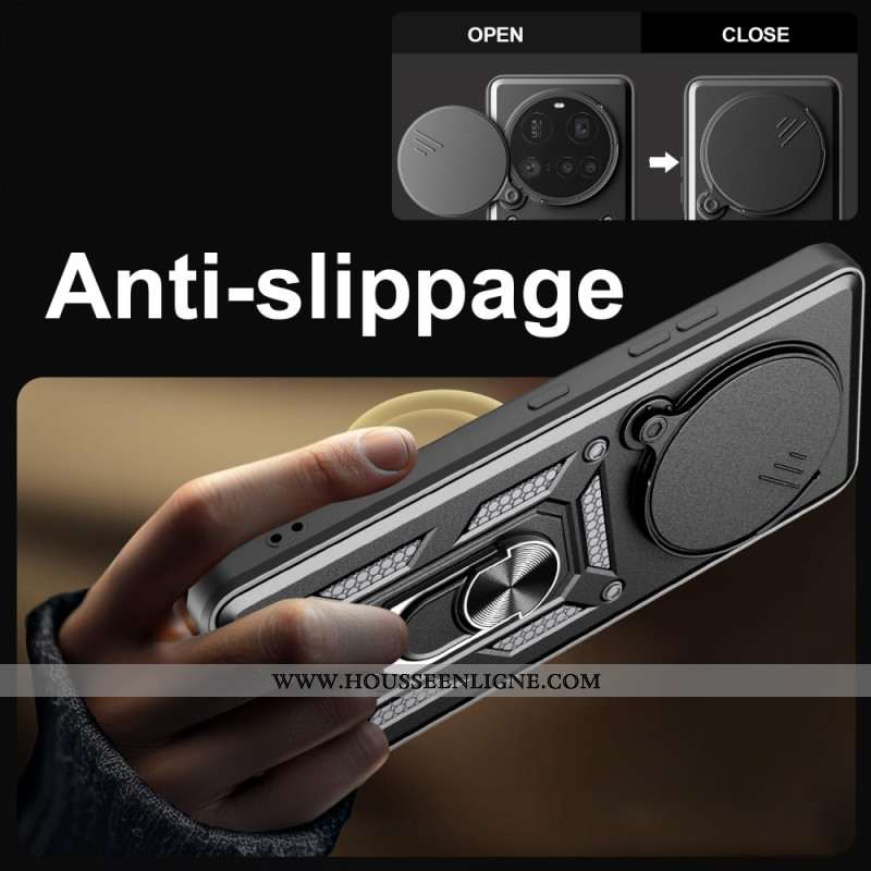 Coque Xiaomi 15 Ultra Couvercle Coulissant pour Caméra et Support