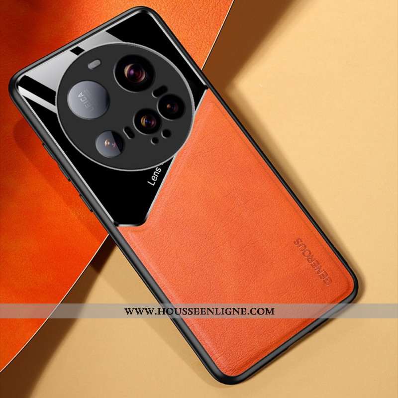 Coque Xiaomi 15 Ultra Effet Cuir Ultra Fine