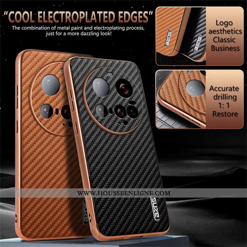 Coque Xiaomi 15 Ultra Fibre Carbone AZNS