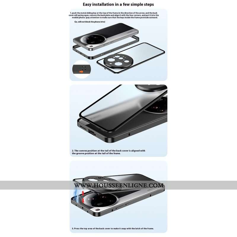 Coque Xiaomi 15 Ultra Mécanisme de Verrouillage Pop-Up