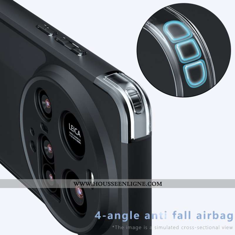 Coque Xiaomi 15 Ultra Noire Transparente