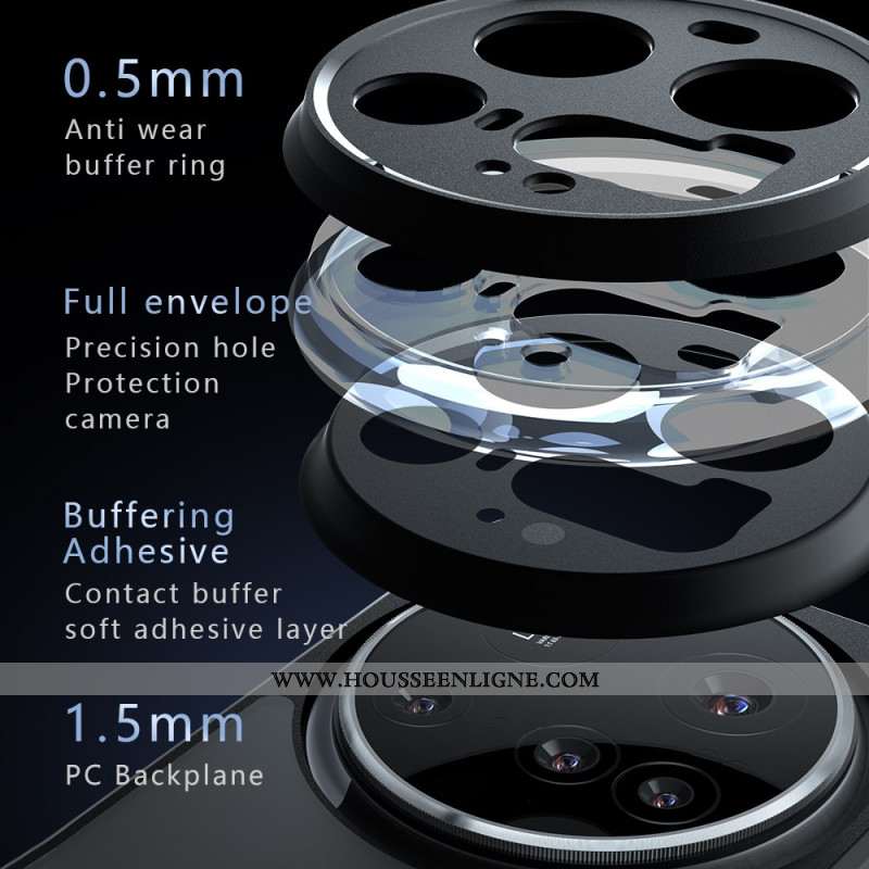 Coque Xiaomi 15 Ultra Noire Transparente