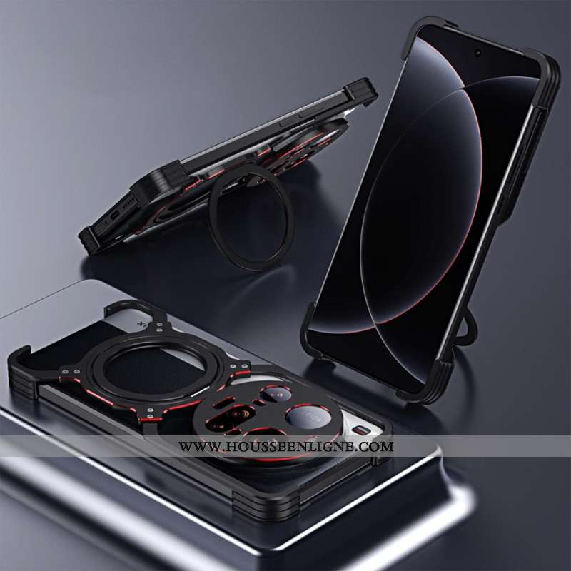 Coque Xiaomi 15 Ultra Support et Pare-chocs Magnétique