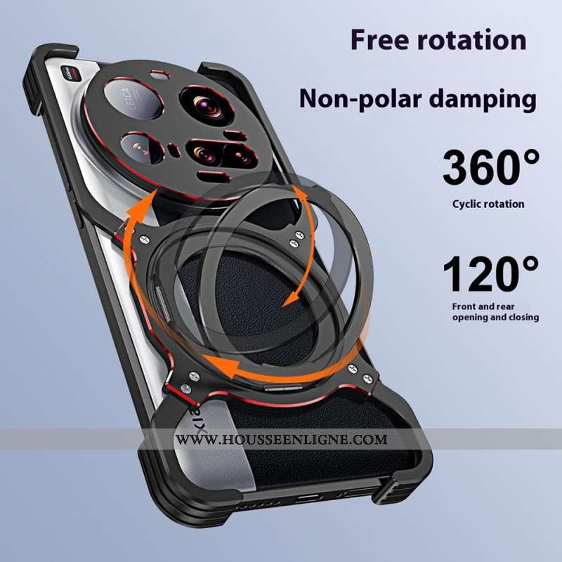 Coque Xiaomi 15 Ultra Support et Pare-chocs Magnétique