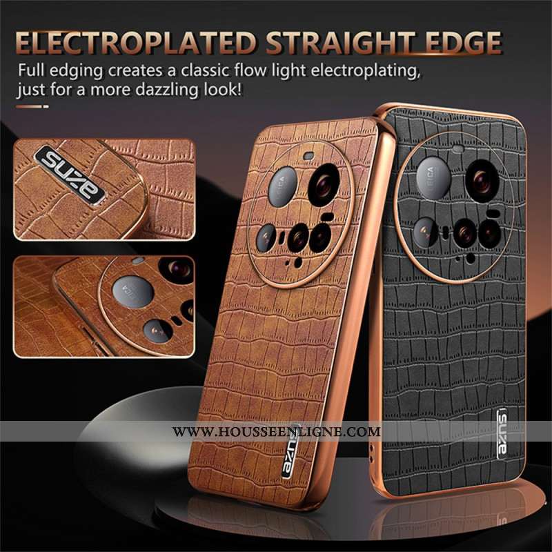 Coque Xiaomi 15 Ultra Texture Crocodile AZNS