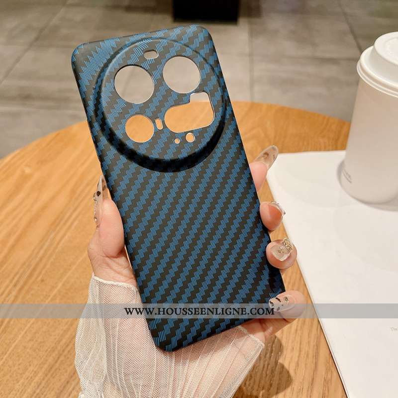 Coque Xiaomi 15 Ultra Texture Fibre Carbone