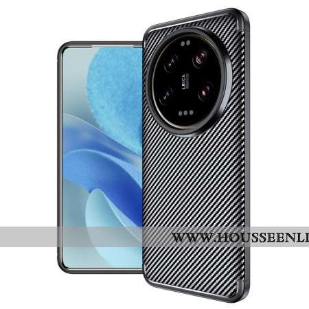 Coque Xiaomi 15 Ultra Texture Fibre de Carbone