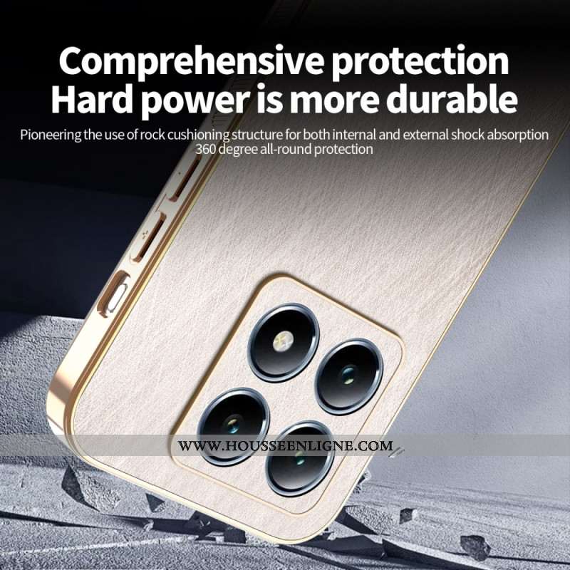 Coque Xiaomi 15T Effet Cuir KADEM