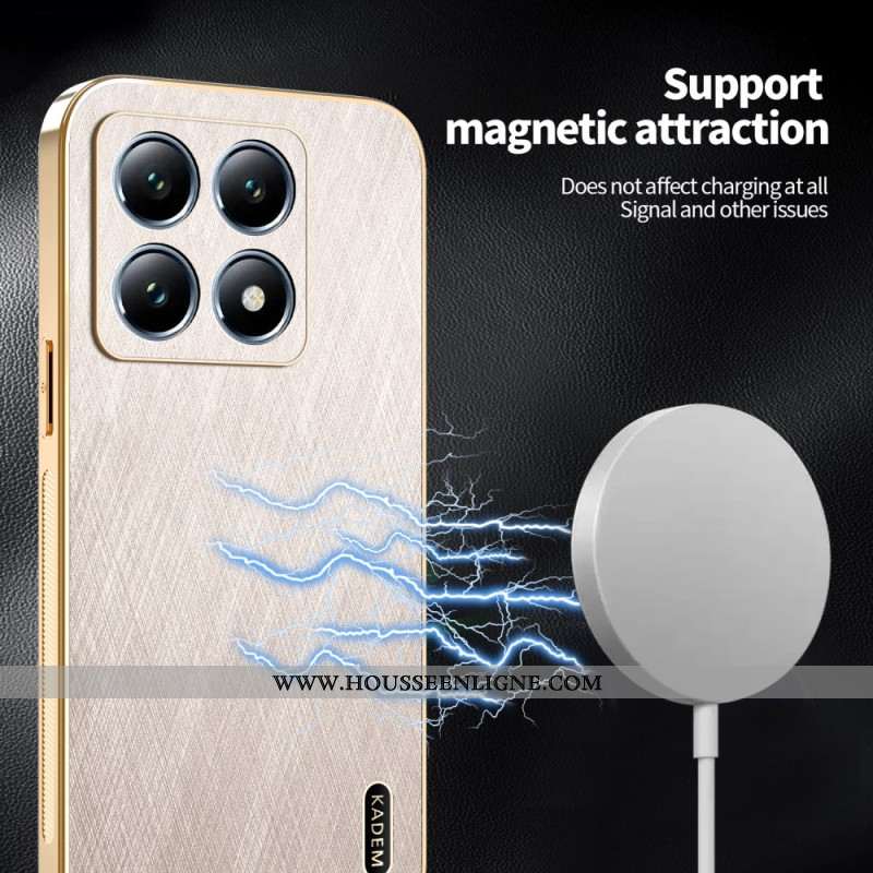 Coque Xiaomi 15T Effet Cuir KADEM