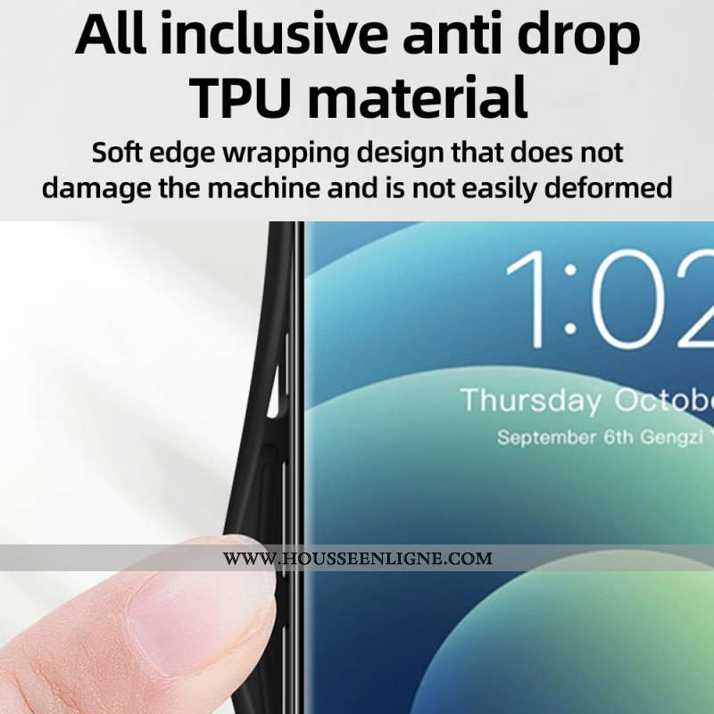 Coque Xiaomi 15T Effet Cuir PINWUYO