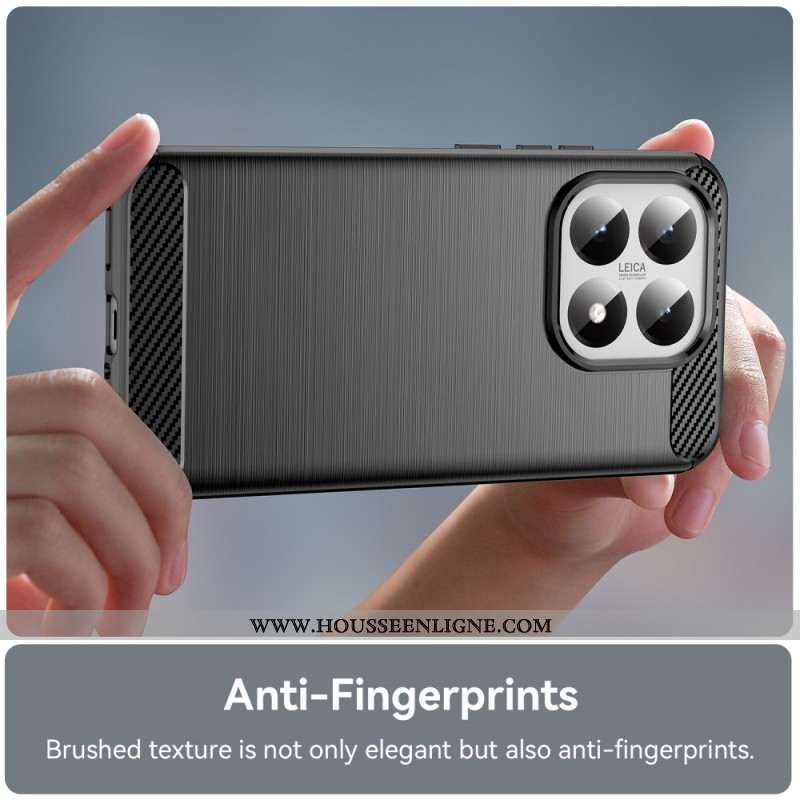Coque Xiaomi 15T Fibre Carbone Brossée