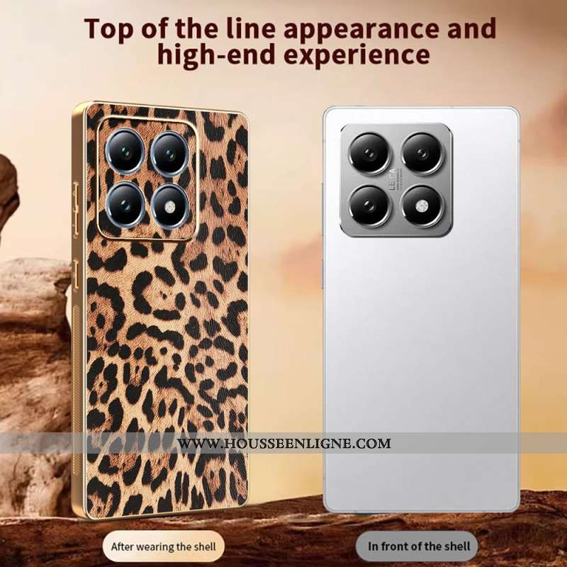 Coque Xiaomi 15T Motif Léopard