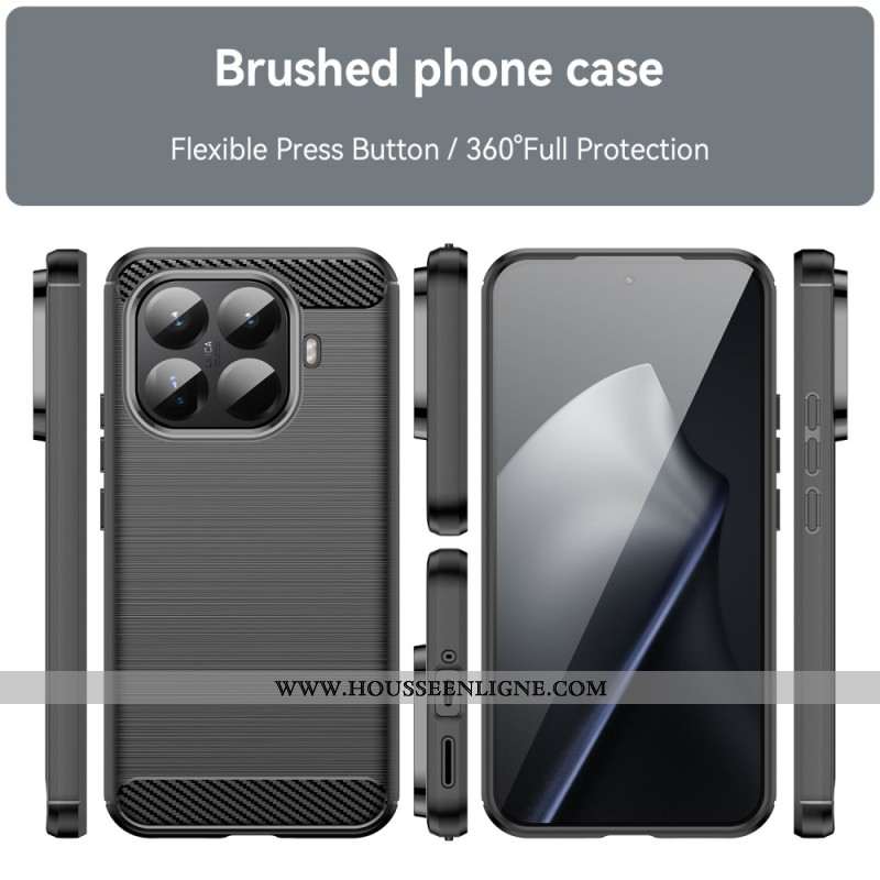 Coque Xiaomi 15T Pro Fibre Carbone Brossée