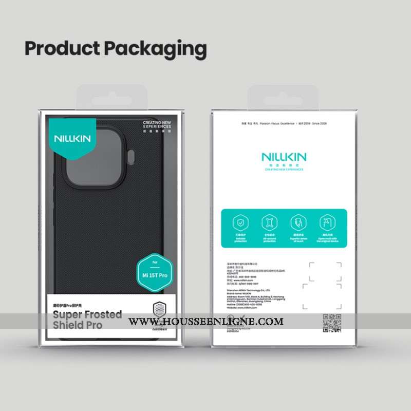 Coque Xiaomi 15T Pro Frosted Shield Pro NILLKIN