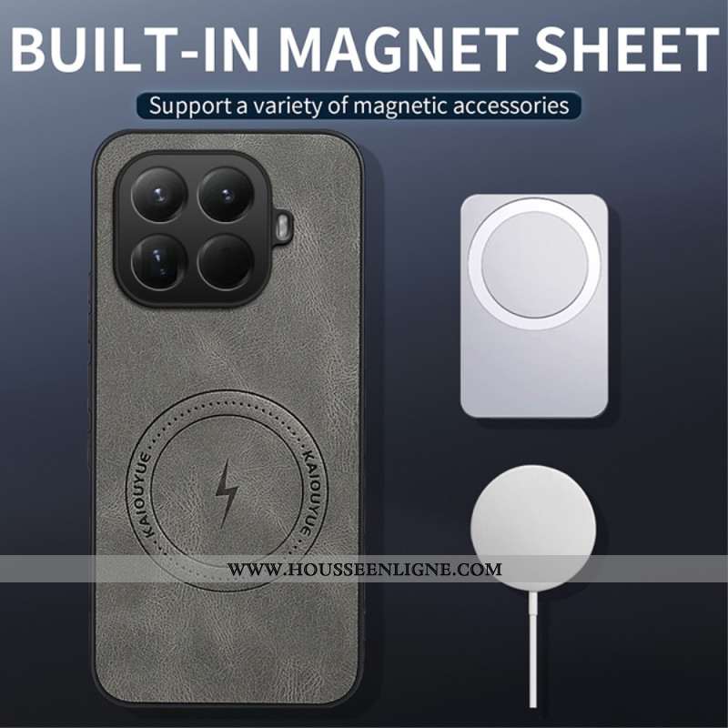 Coque Xiaomi 15T Pro MagSafe Effet Cuir