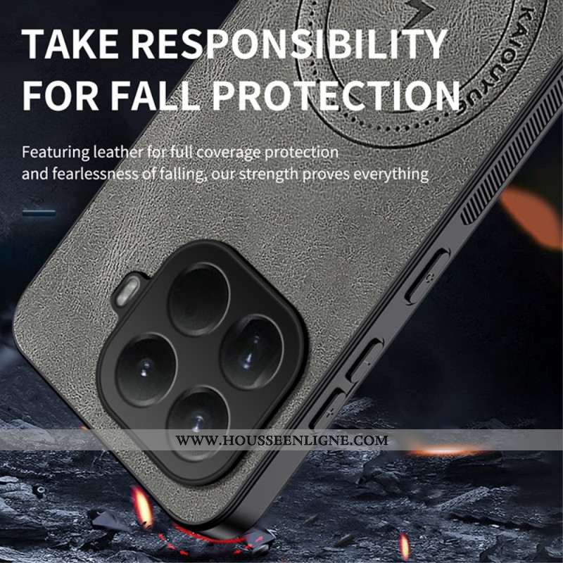 Coque Xiaomi 15T Pro MagSafe Effet Cuir