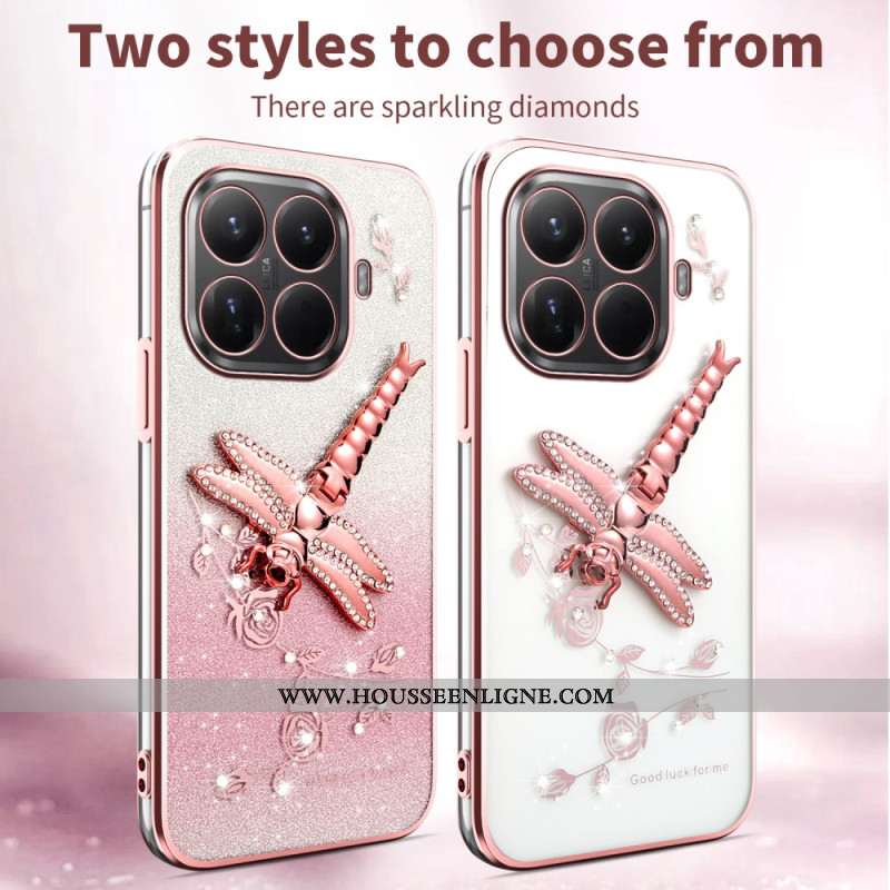 Coque Xiaomi 15T Pro Support Libellule KADEM