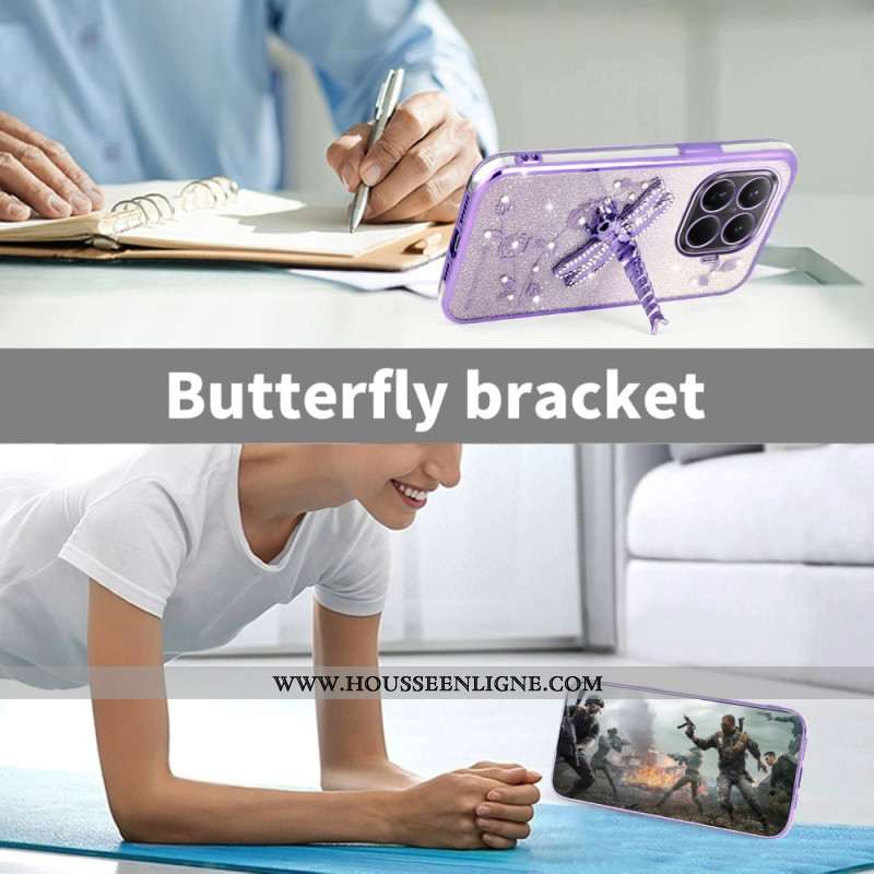 Coque Xiaomi 15T Pro Support Libellule KADEM