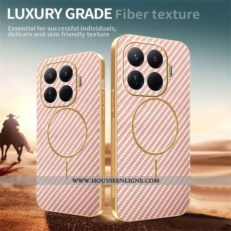 Coque Xiaomi 15T Pro Texture Fibre Carbone