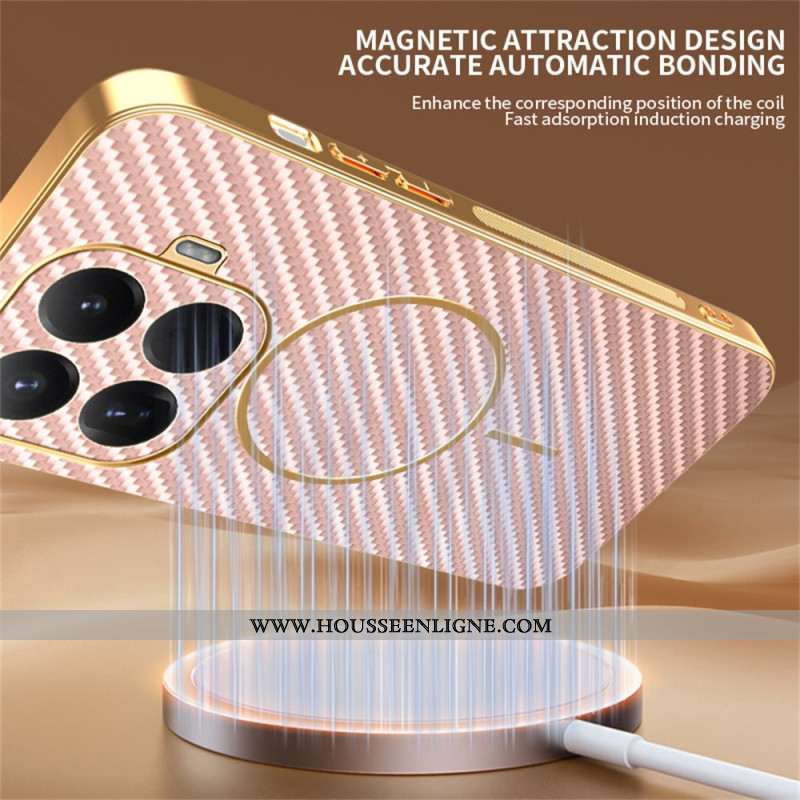 Coque Xiaomi 15T Pro Texture Fibre Carbone