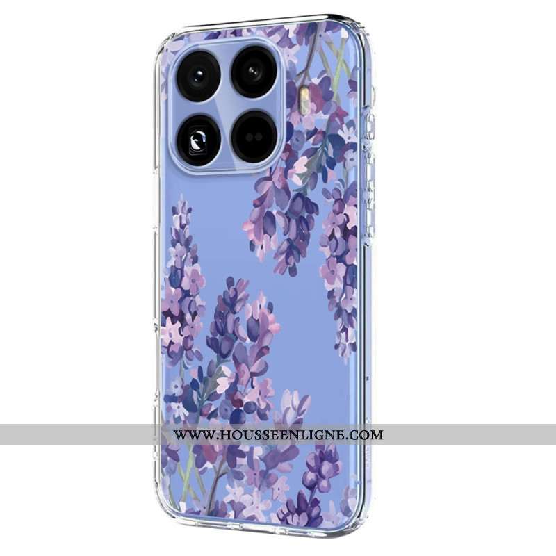 Coque Xiaomi 15T Pro Transparente Florale