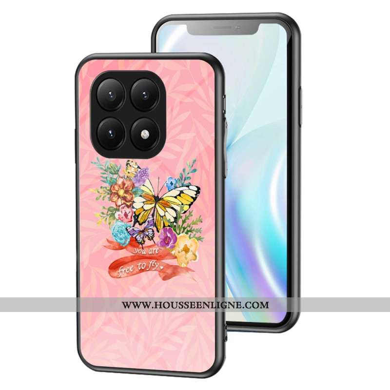 Coque Xiaomi 15T Pro Verre Trempé Papillons