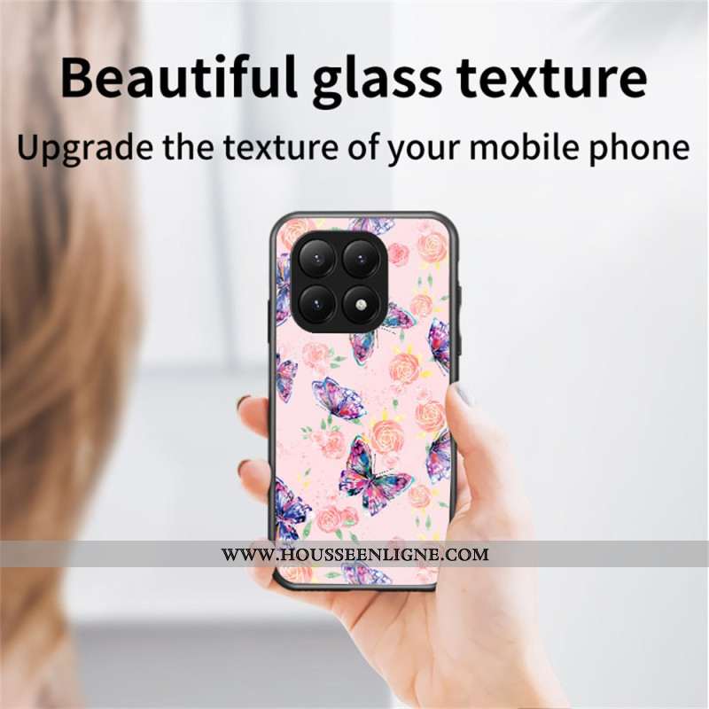 Coque Xiaomi 15T Pro Verre Trempé Papillons