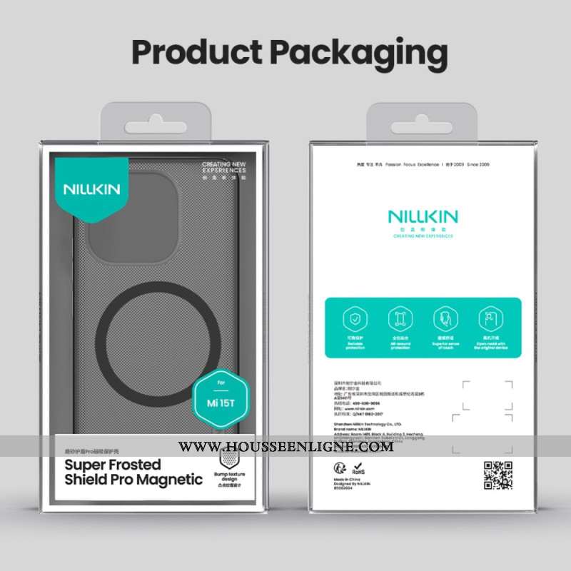 Coque Xiaomi 15T Super Frosted Shield Pro NILLKIN