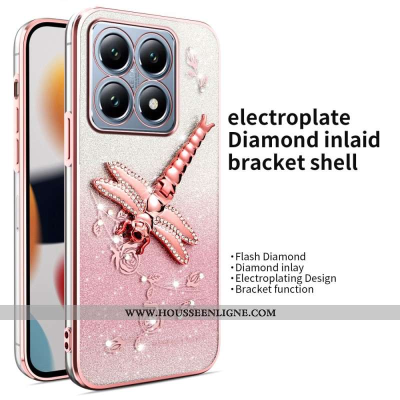 Coque Xiaomi 15T Support Libellule KADEM