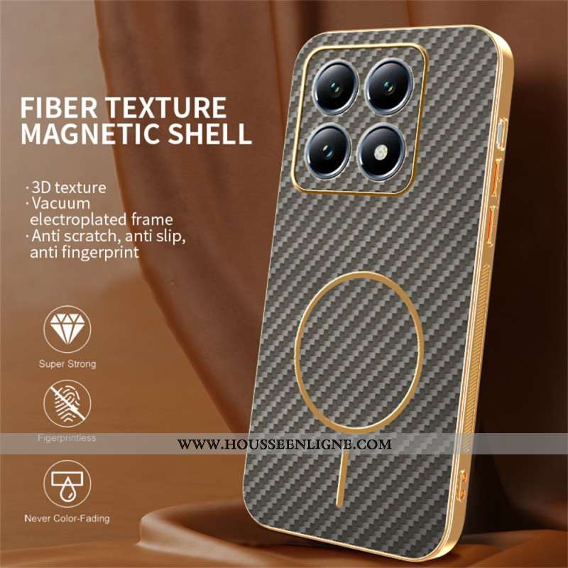 Coque Xiaomi 15T Texture Fibre Carbone
