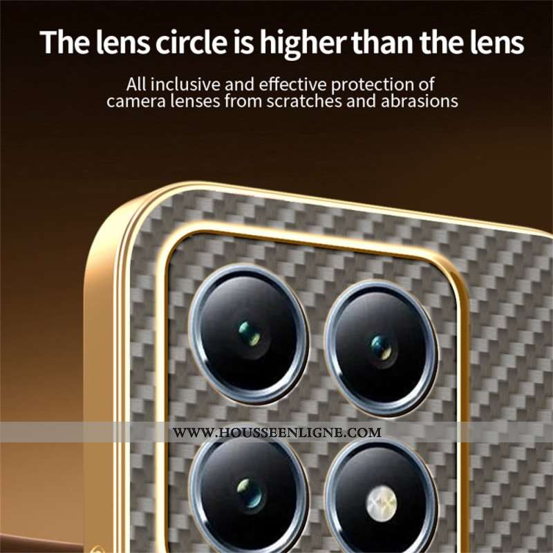 Coque Xiaomi 15T Texture Fibre Carbone