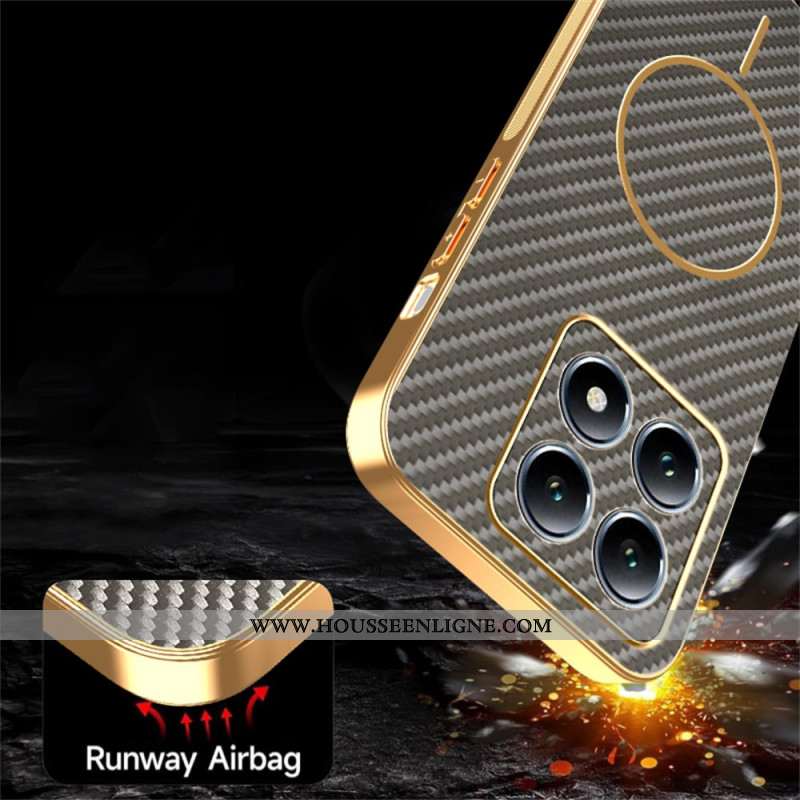 Coque Xiaomi 15T Texture Fibre Carbone