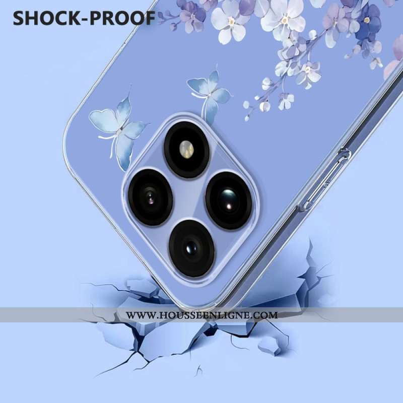 Coque Xiaomi 15T Transparente Florale