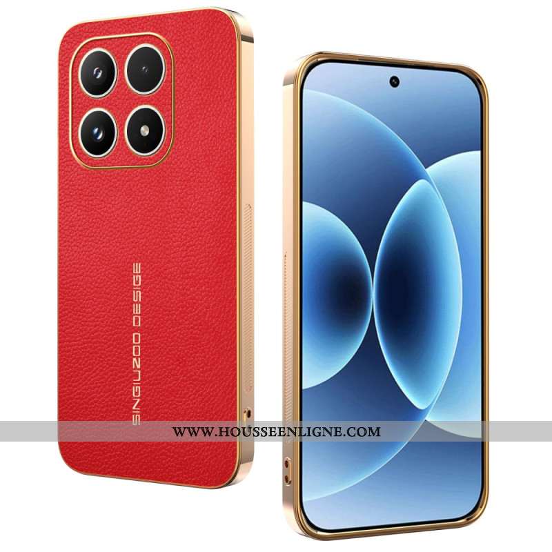 Coque Xiaomi 17 Anti-Rayures Texture Litchi