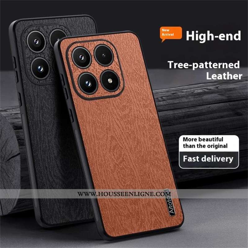 Coque Xiaomi 17 Effet Bois