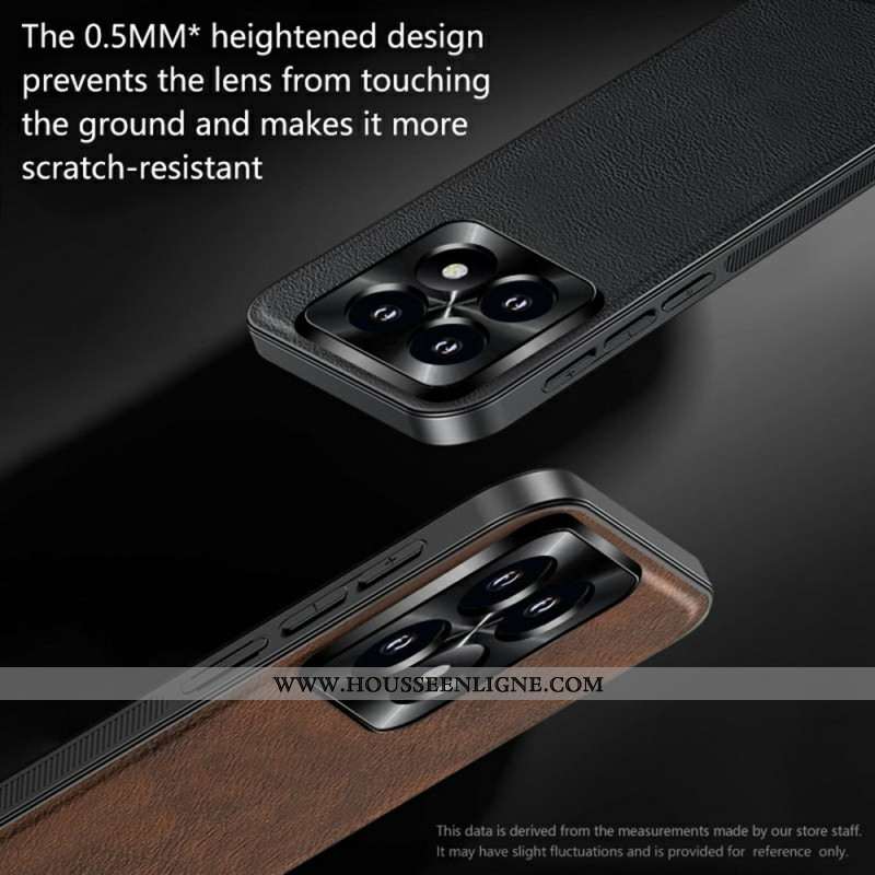Coque Xiaomi 17 Effet Cuir