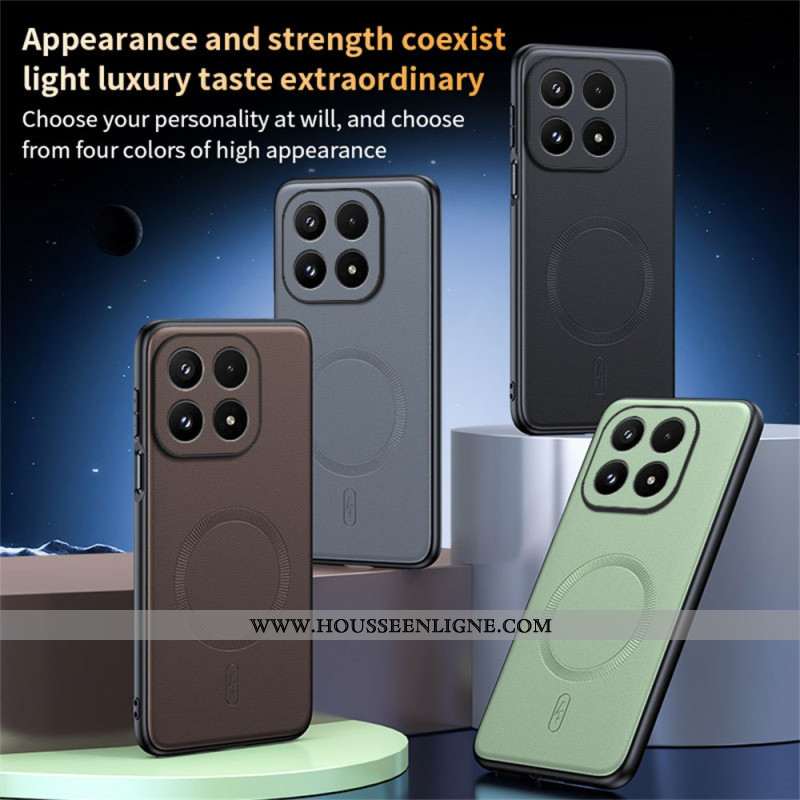 Coque Xiaomi 17 MagSafe Style Cuir