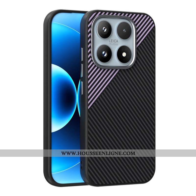 Coque Xiaomi 17 Magnétique Fibre de Carbone ABEEL