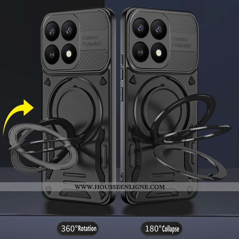Coque Xiaomi 17 Magnétique avec Béquille Rotative