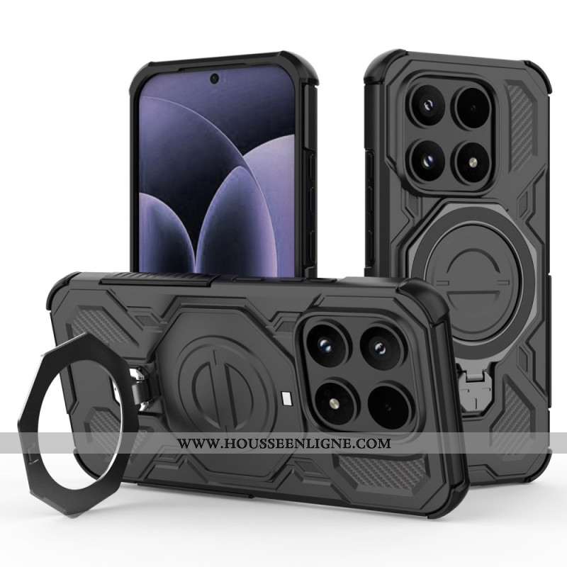 Coque Xiaomi 17 Magnétique et Support Rotatif en Métal