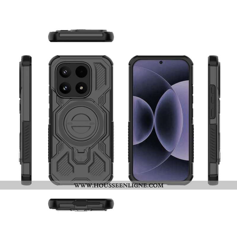 Coque Xiaomi 17 Magnétique et Support Rotatif en Métal