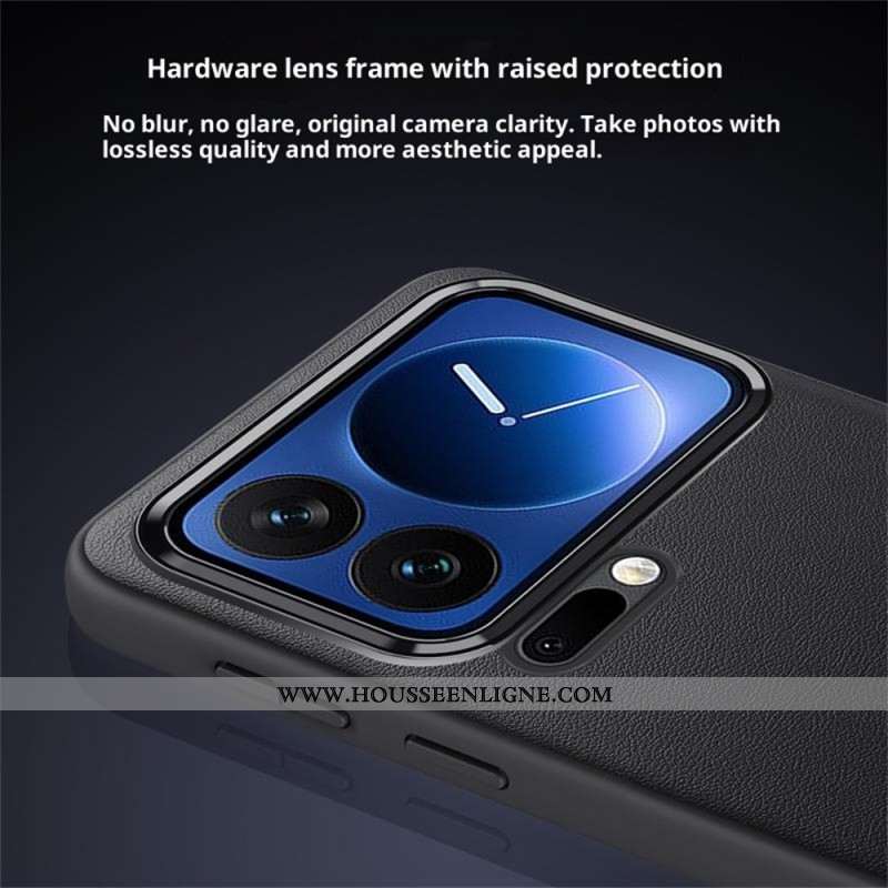 Coque Xiaomi 17 Pro Airbag et Cadre Métal pour Objectif