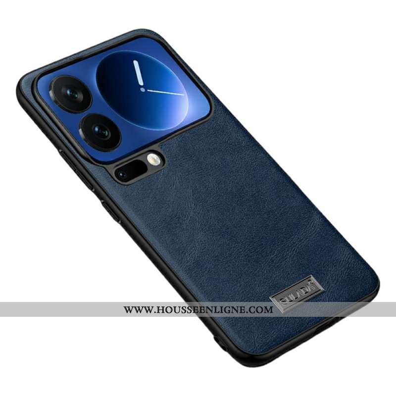 Coque Xiaomi 17 Pro Effet Cuir SULADA