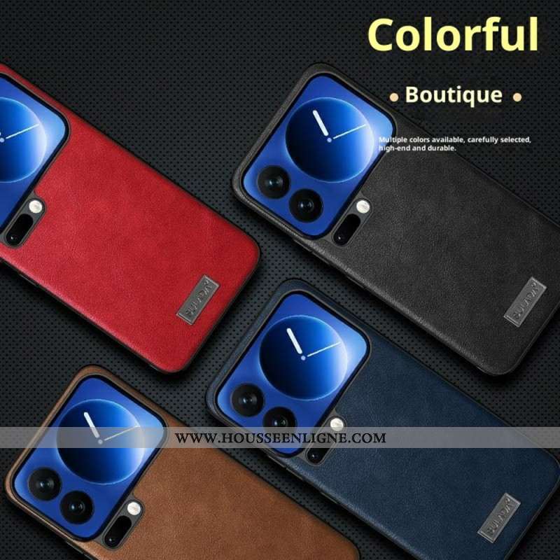 Coque Xiaomi 17 Pro Effet Cuir SULADA