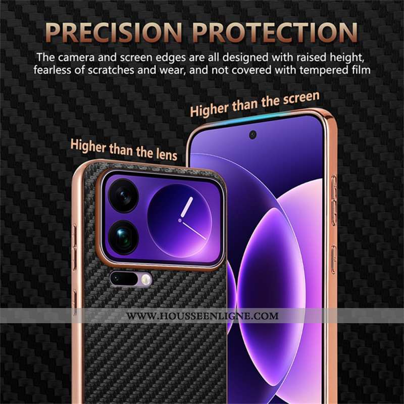Coque Xiaomi 17 Pro Fibre Carbone AZNS